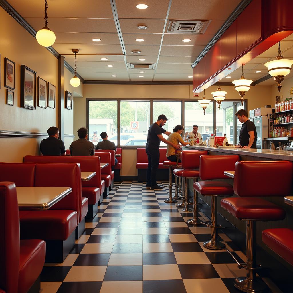 Diners in the 1950s