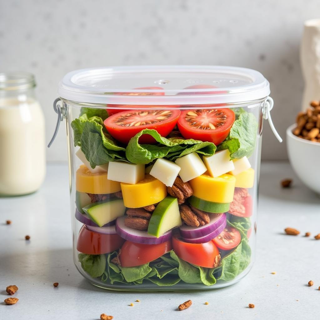 Meal Prep with 2 Gallon Food Container