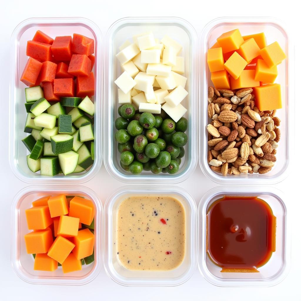 Using 200 ml food containers for meal prep