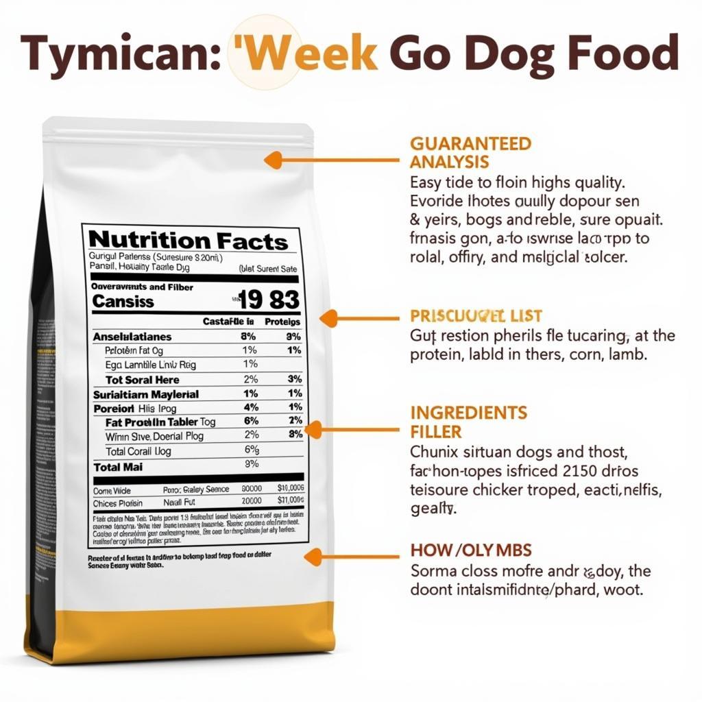 Decoding a 5 Pound Dog Food Label: Key Nutrients and Ingredients