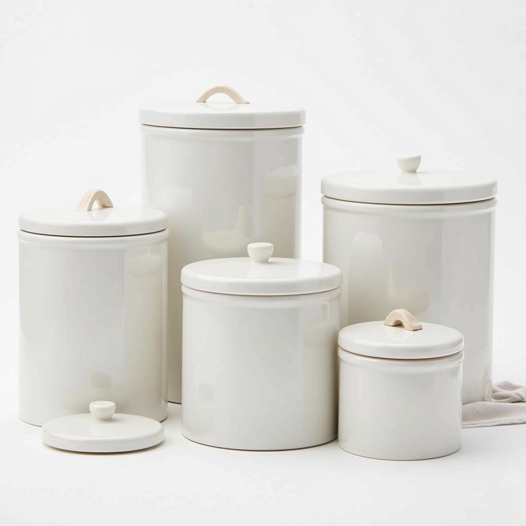 Airtight Ceramic Food Storage Canisters