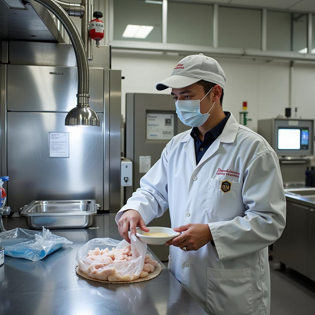 Inside the Aliments Ultima Foods production facility, showcasing their commitment to advanced technology and hygiene.