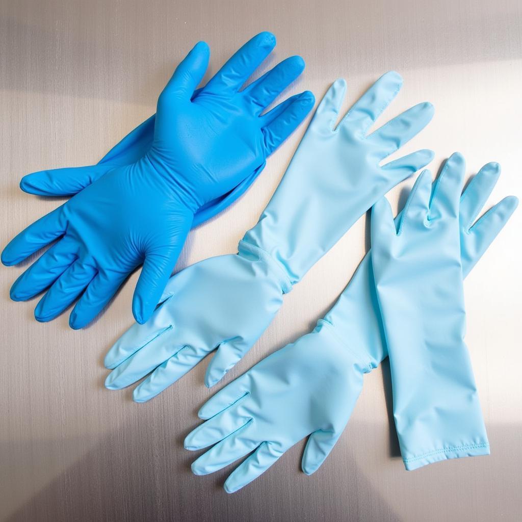 Assortment of food-safe gloves