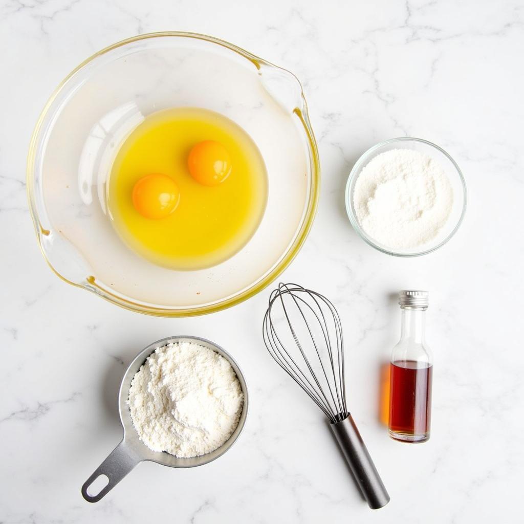 Angel Food Cake Ingredients