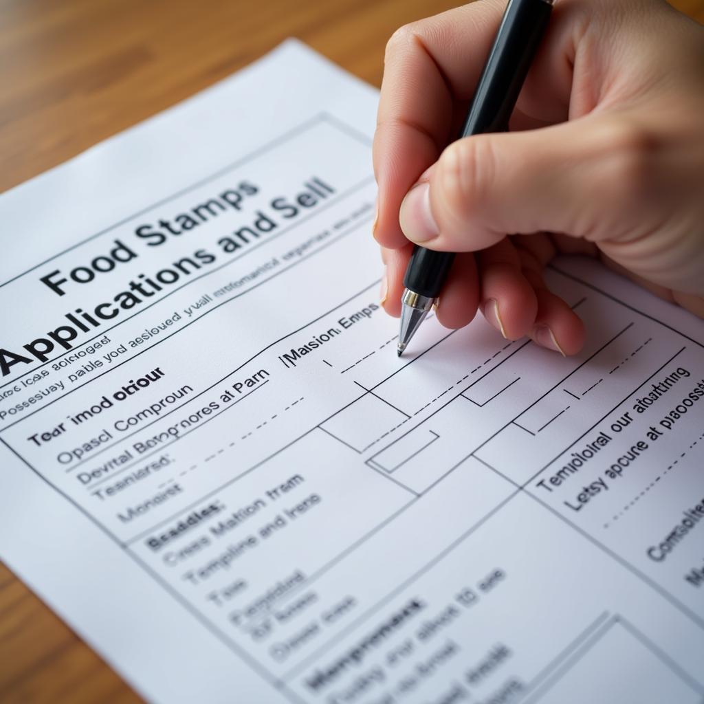 Applying for Food Stamps