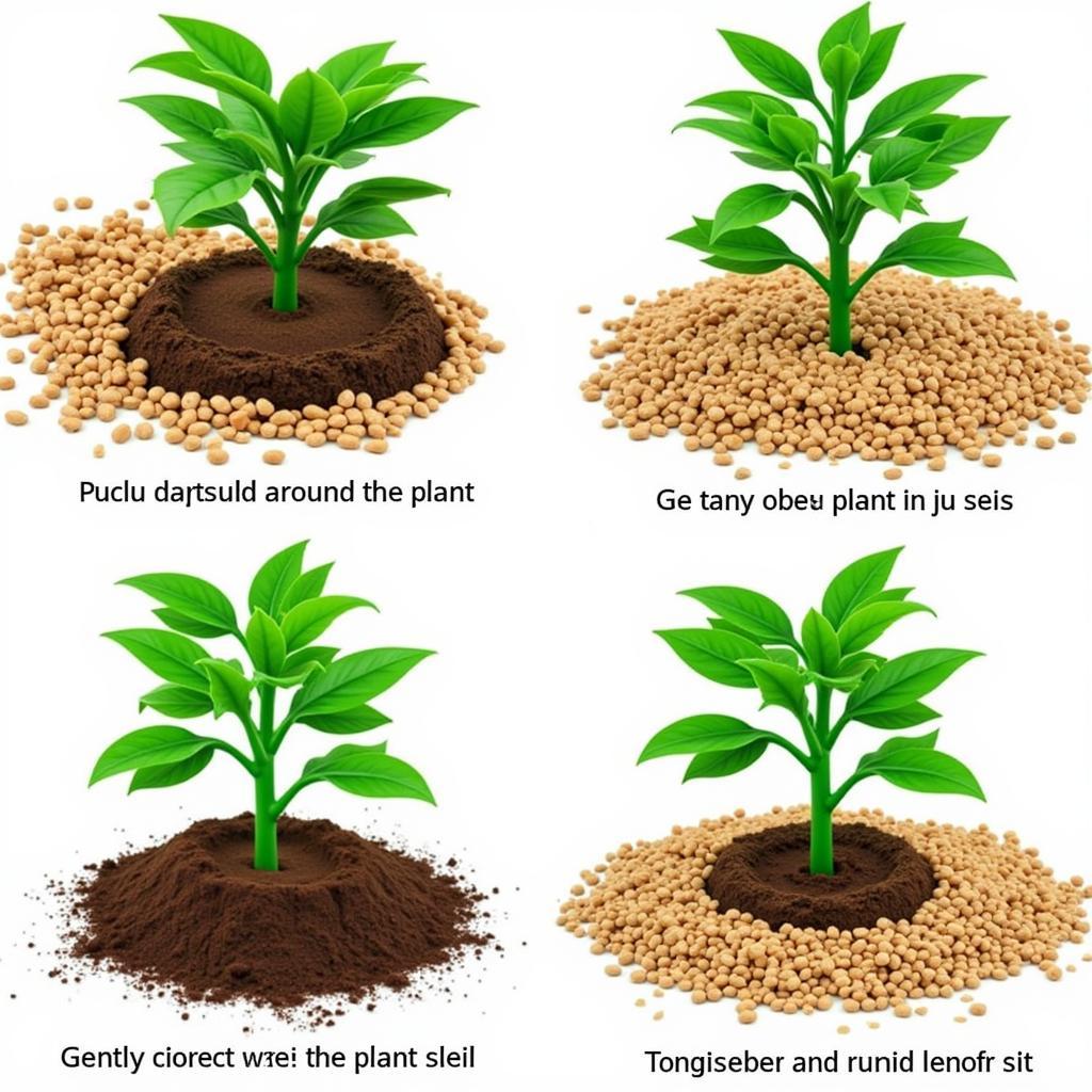 Applying Pellet Plant Food Correctly