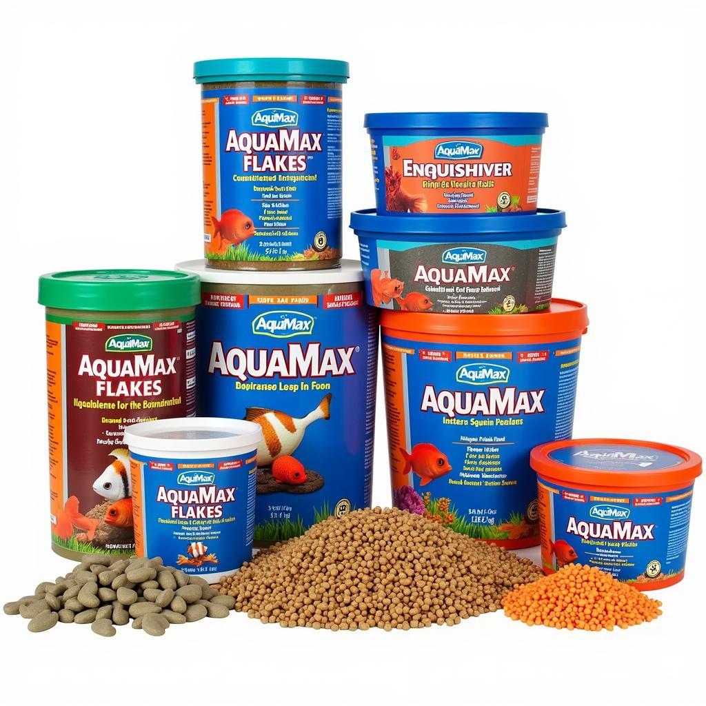 AquaMax Fish Food Variety