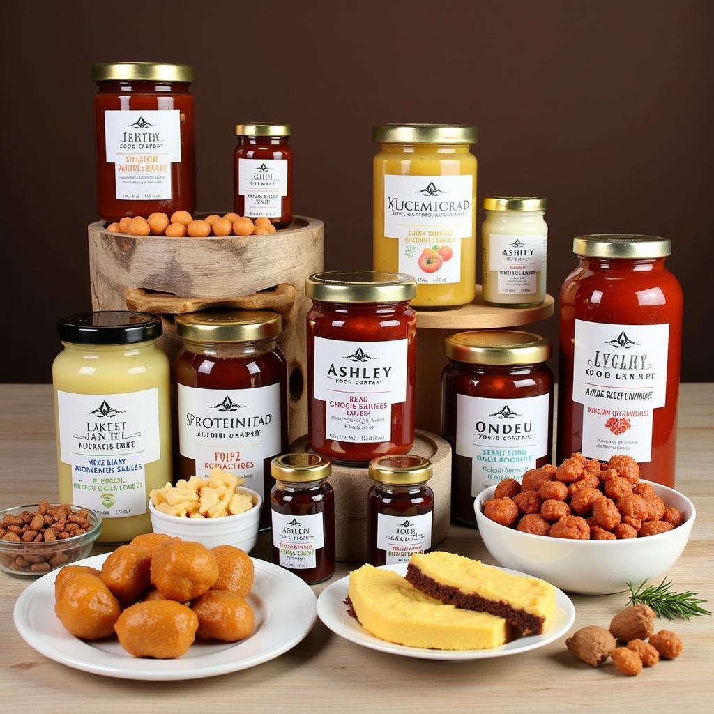 Ashley Food Company Product Range