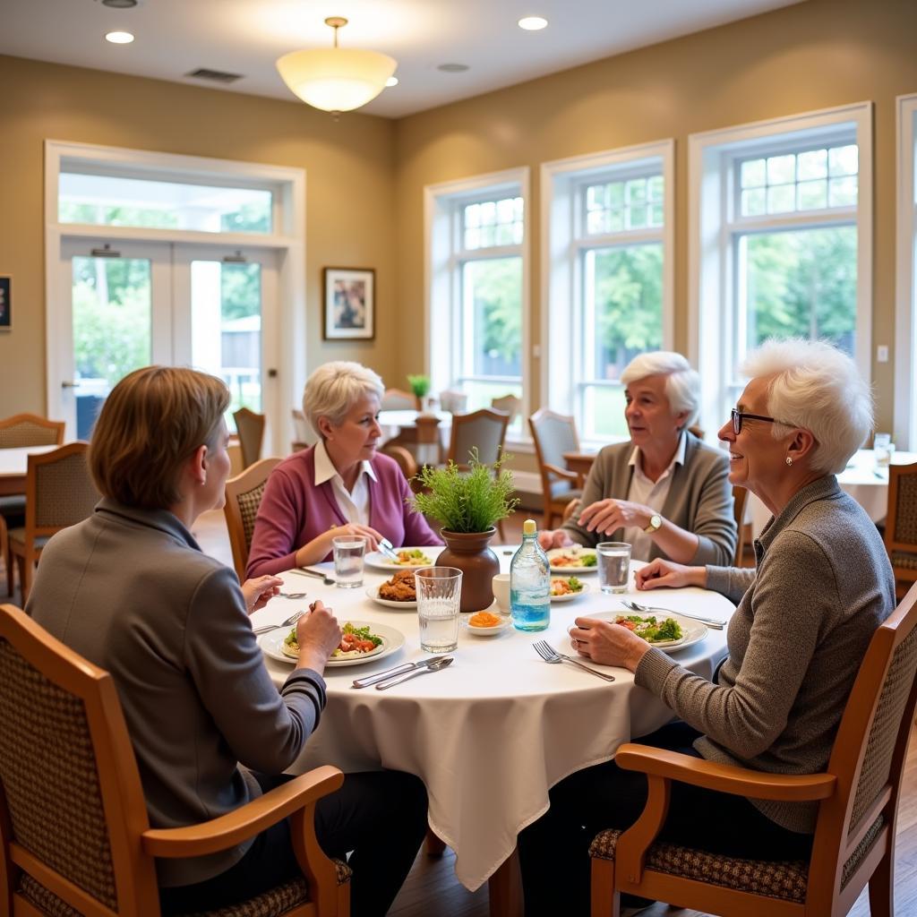 Assisted Living Dining Room