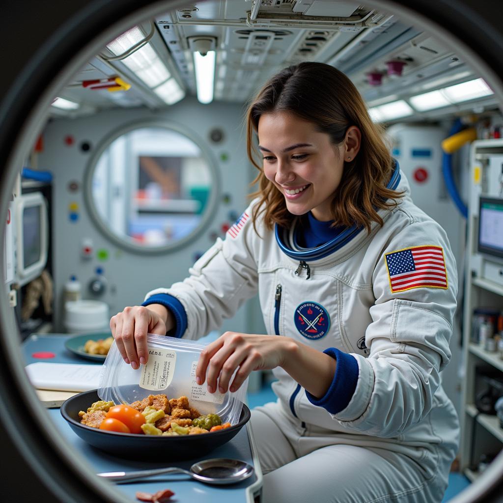 Astronaut Mealtime