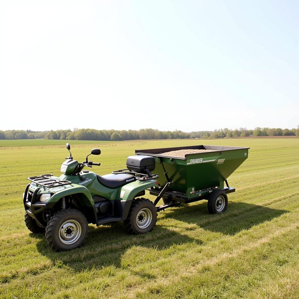 ATV Spreader for Food Plots