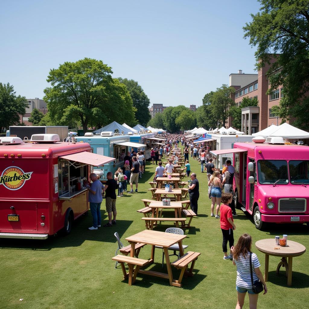 Food Trucks at Auburn Wine Ale and Food Festival