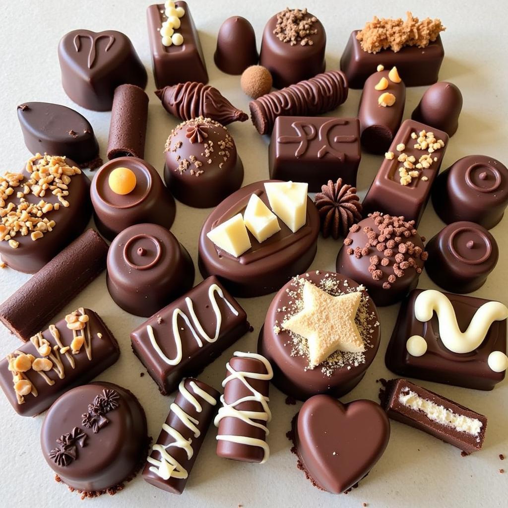 Exquisite selection of Austin Texas chocolate confections