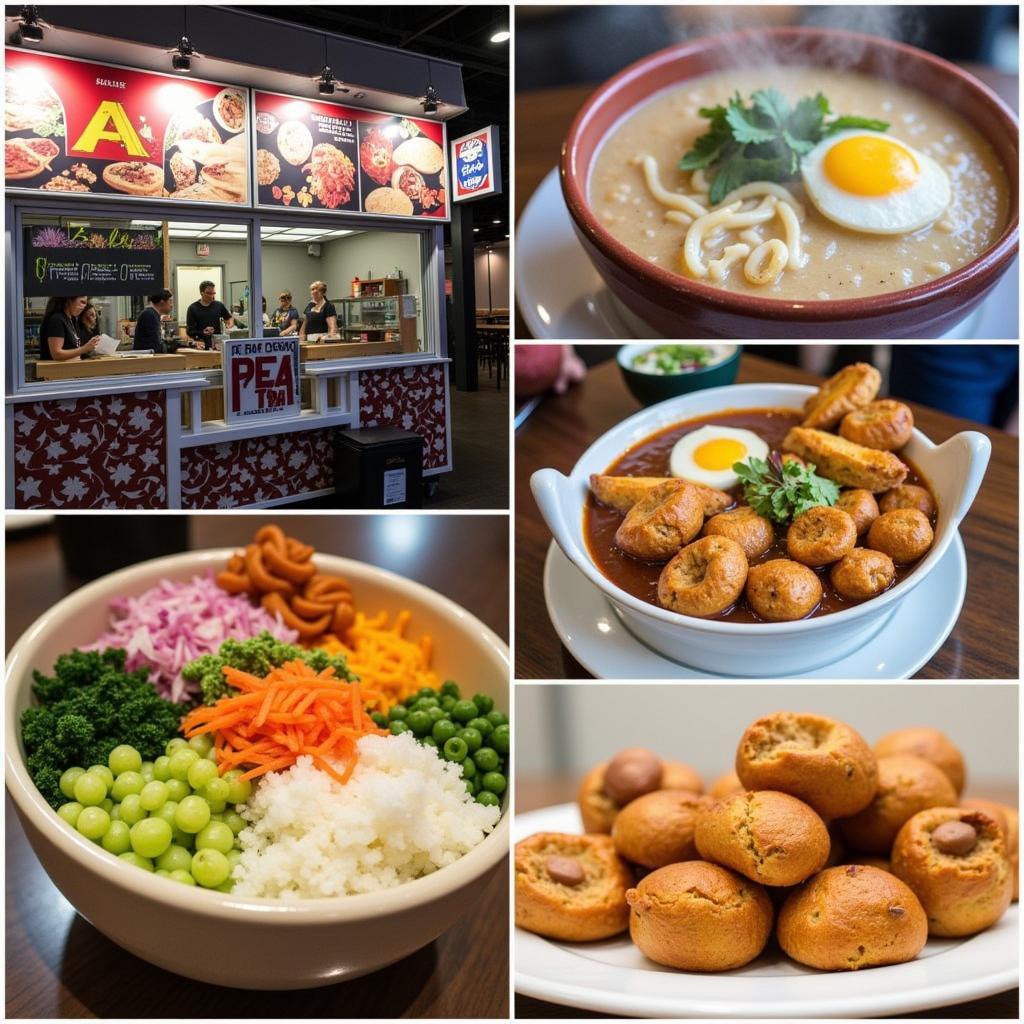 Diverse Food Stalls at Avenida Food Hall