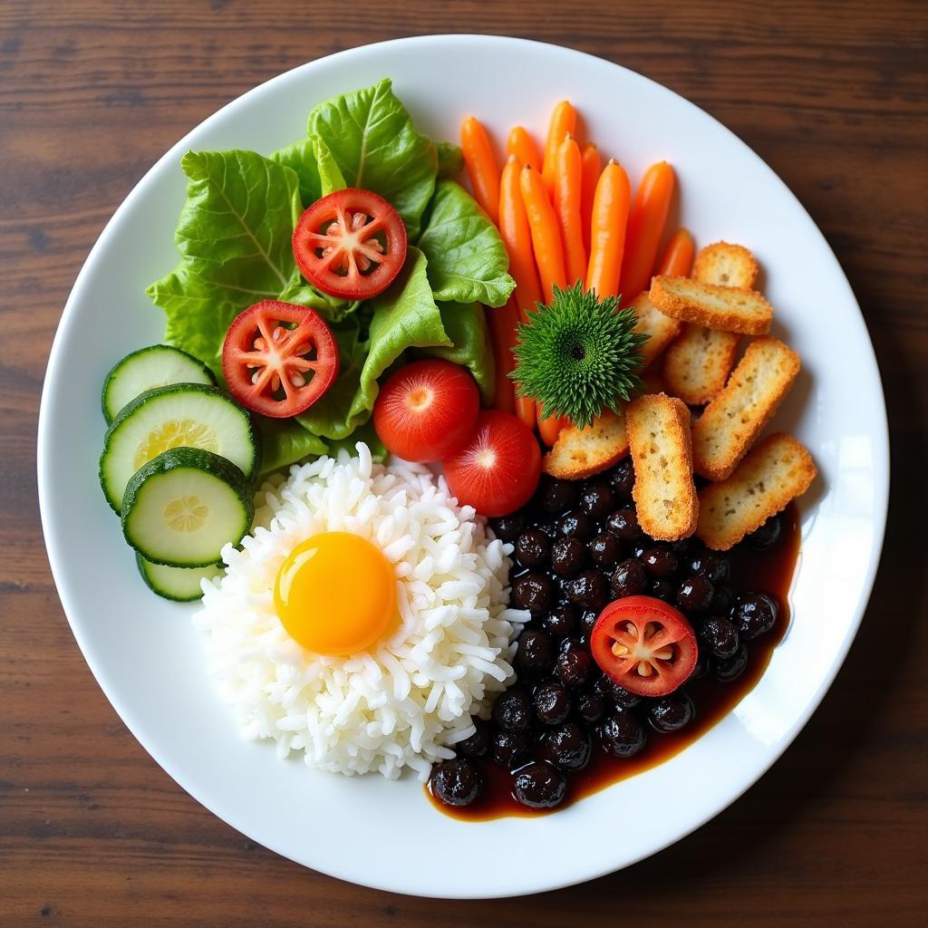 A Deliciously Balanced Yin Yang Meal