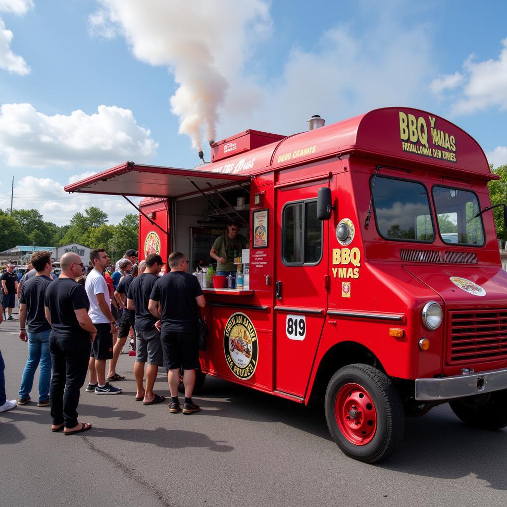 BBQ Y Mas Food Truck at a local event