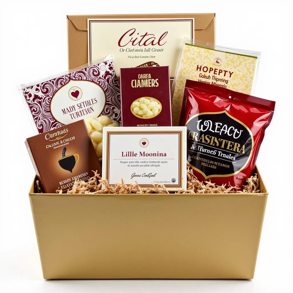 A Gift Basket Prepared with Care and Personalization