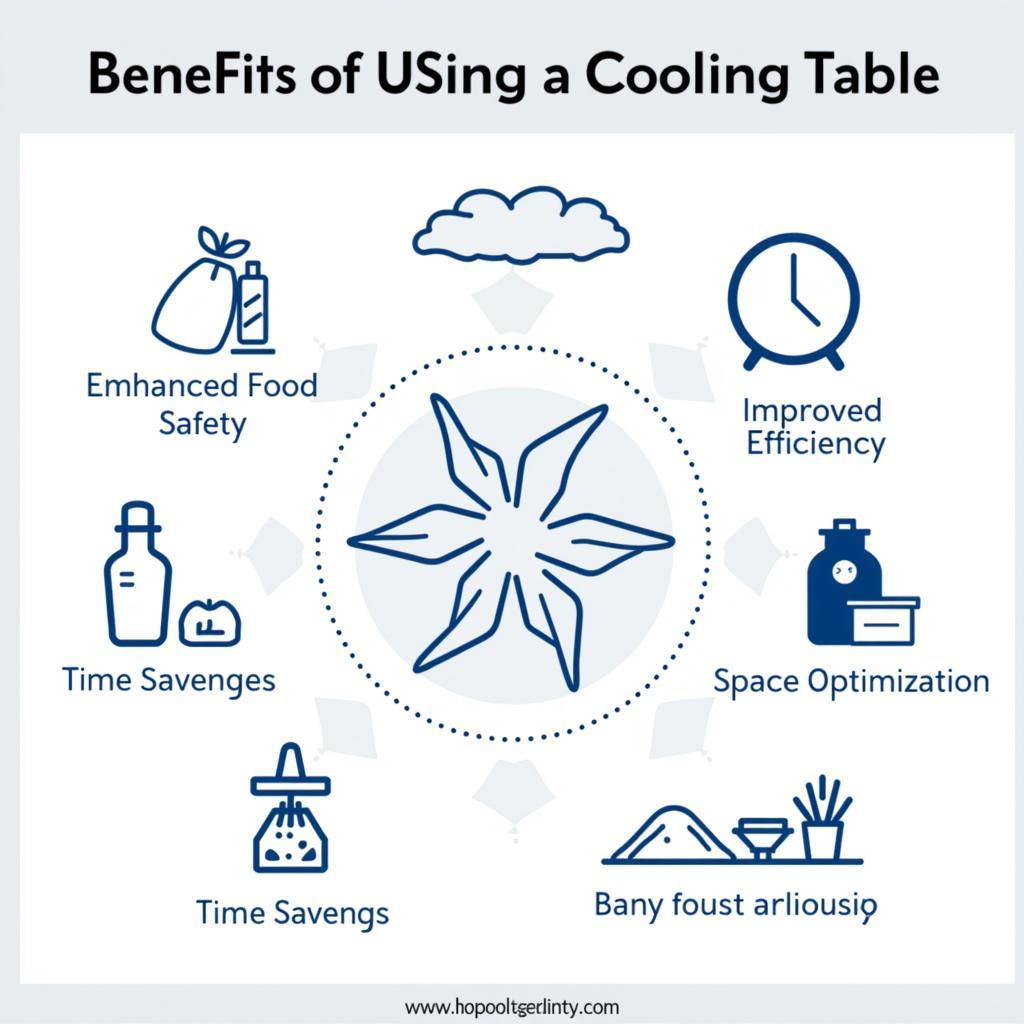 Benefits of a Cooling Table for Food