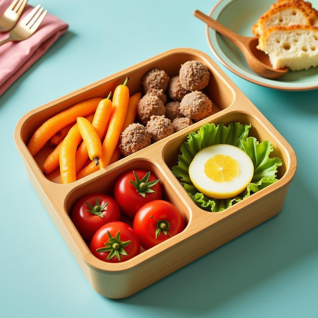 Bento Box with Food Dividers