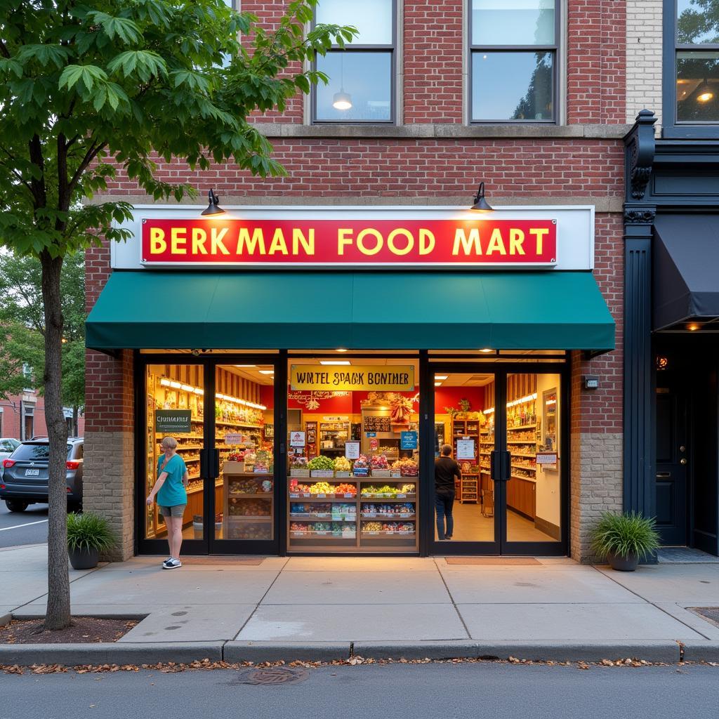 Berkman Food Mart Storefront