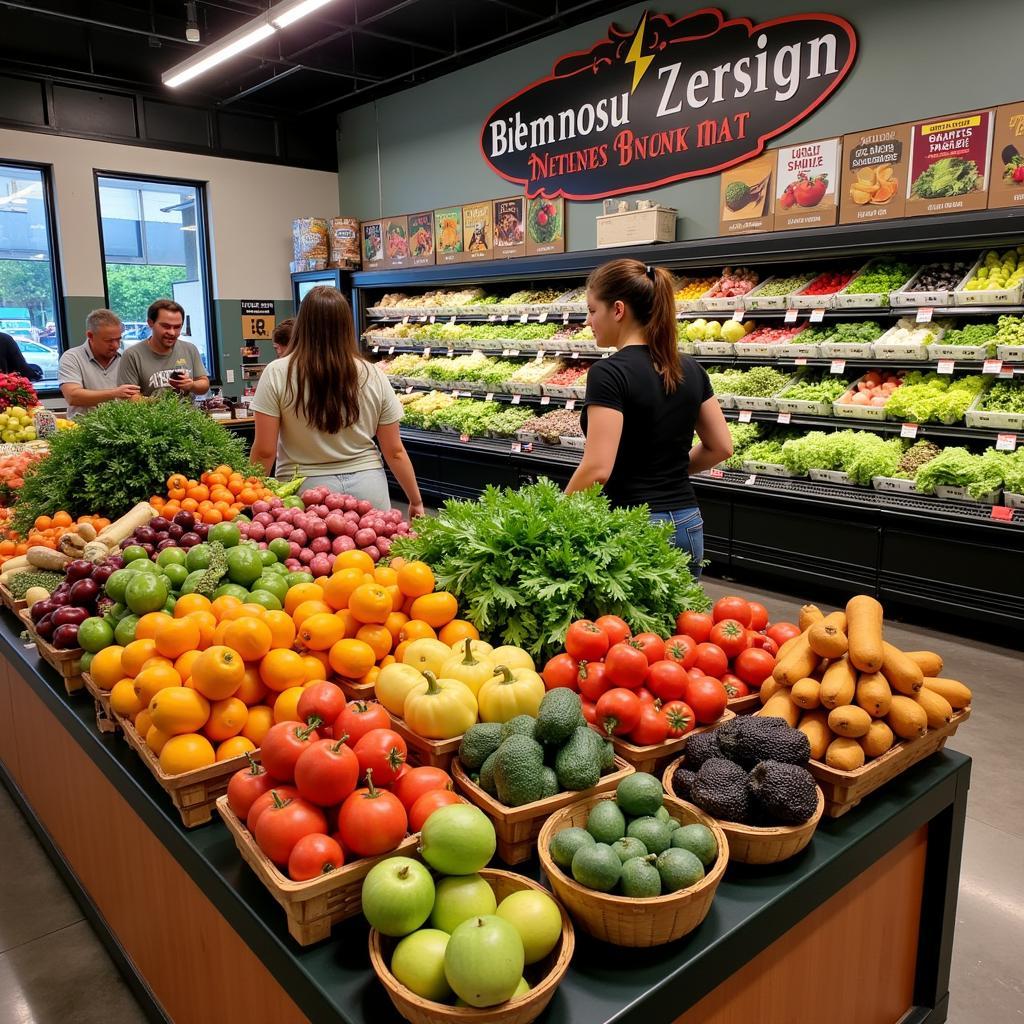 Fresh and Vibrant Produce at Berkman Food Mart