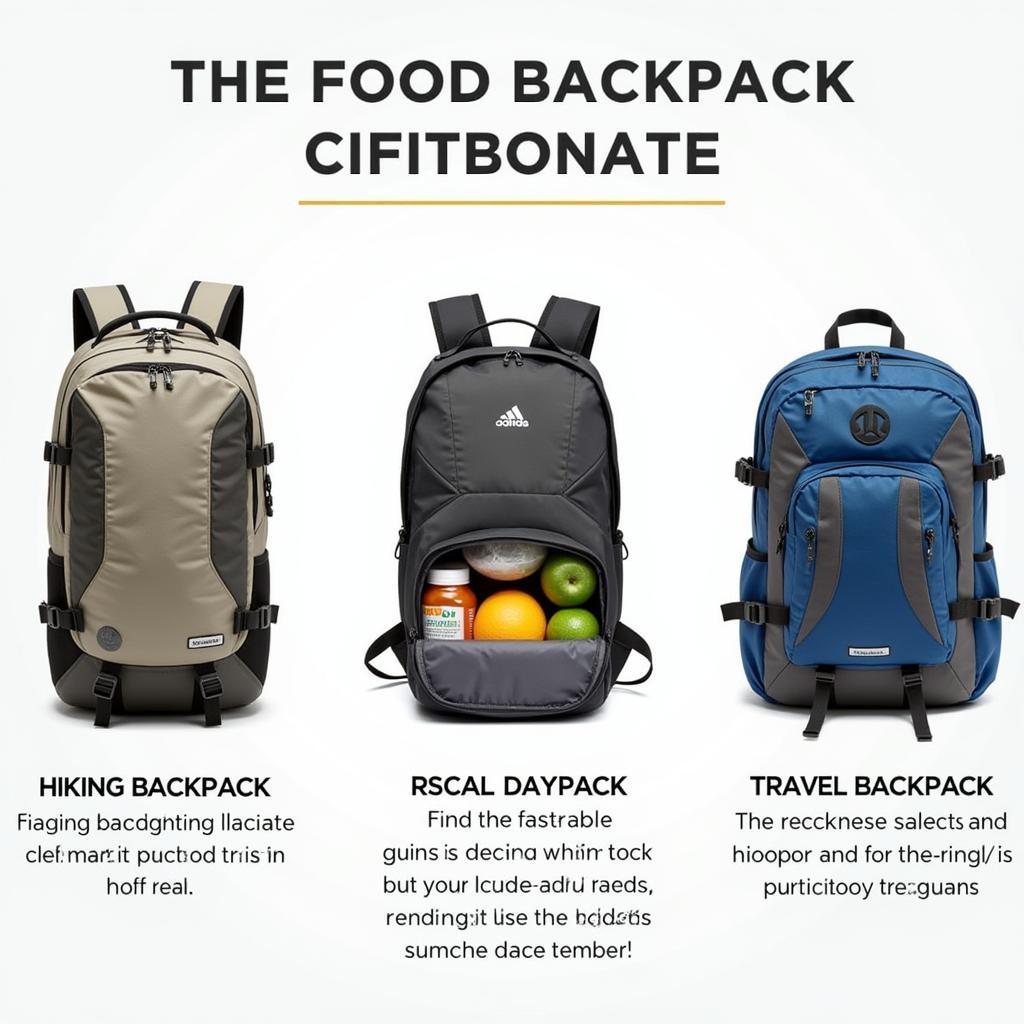 Backpack Options for Different Activities