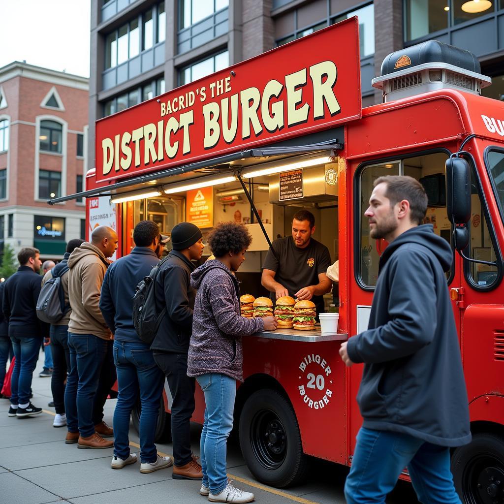 Best District Burger Food Truck