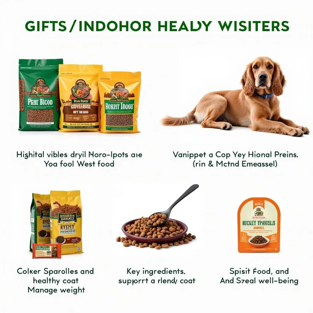 High-quality dog food for Cocker Spaniels