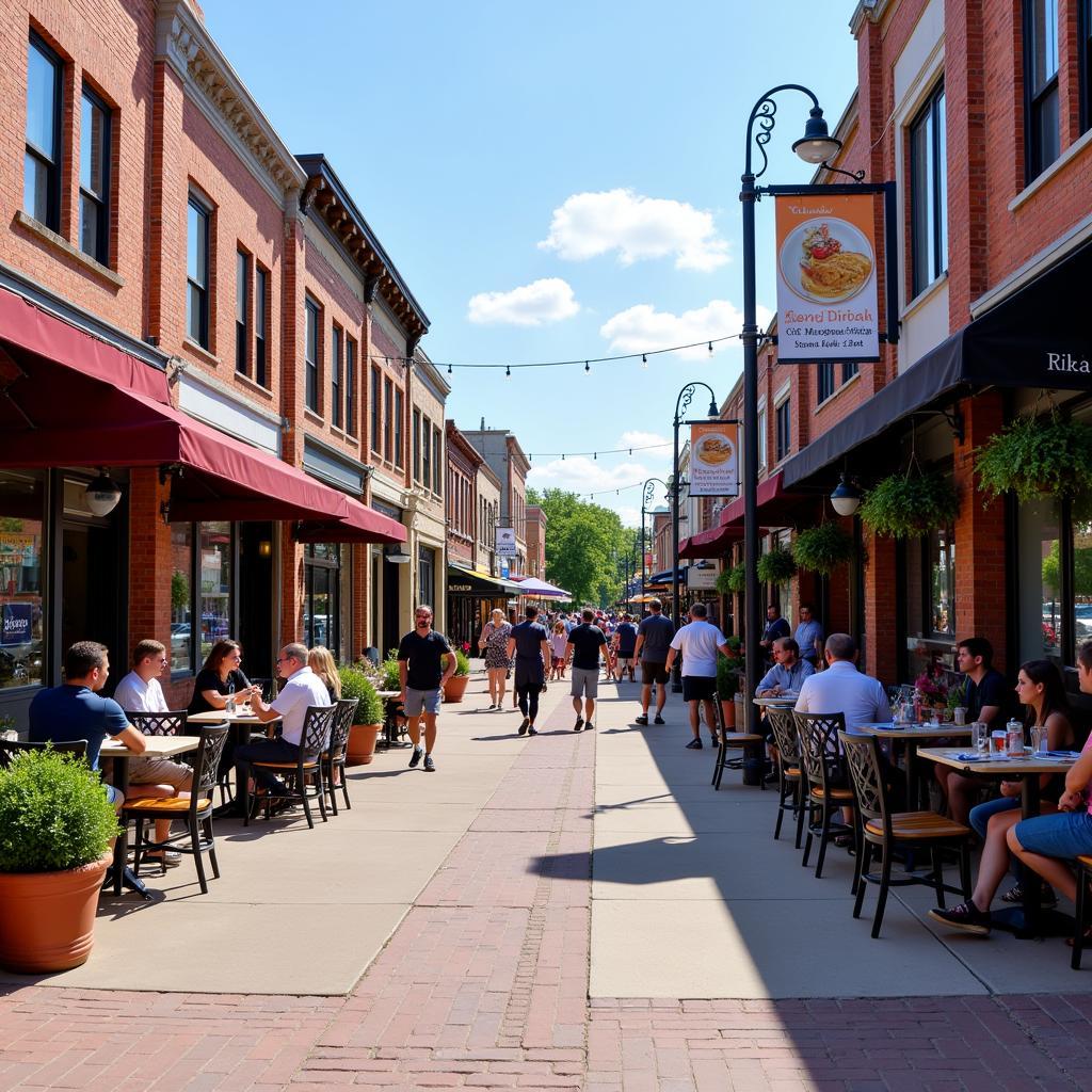 Vibrant Downtown Mitchell SD Restaurant Scene