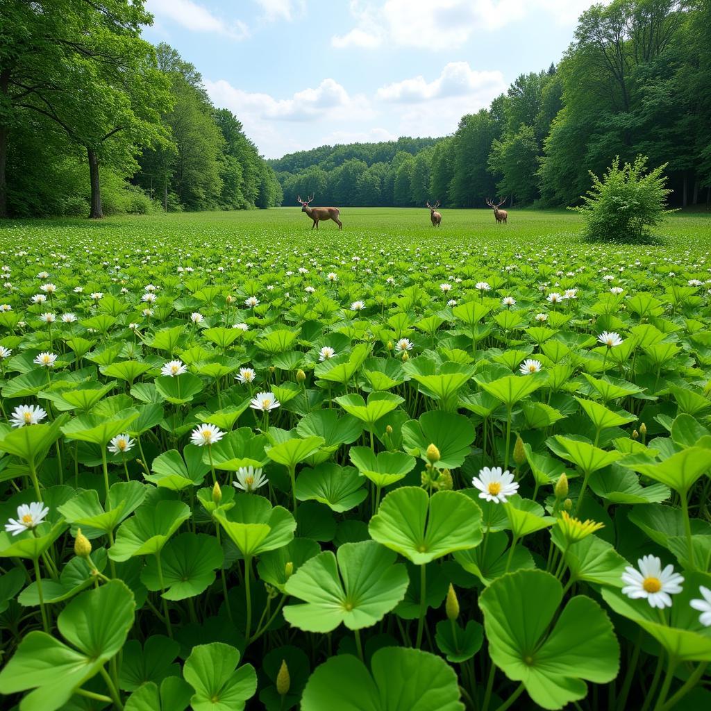 Best Food Plots for Michigan Deer: A Lush Clover Plot