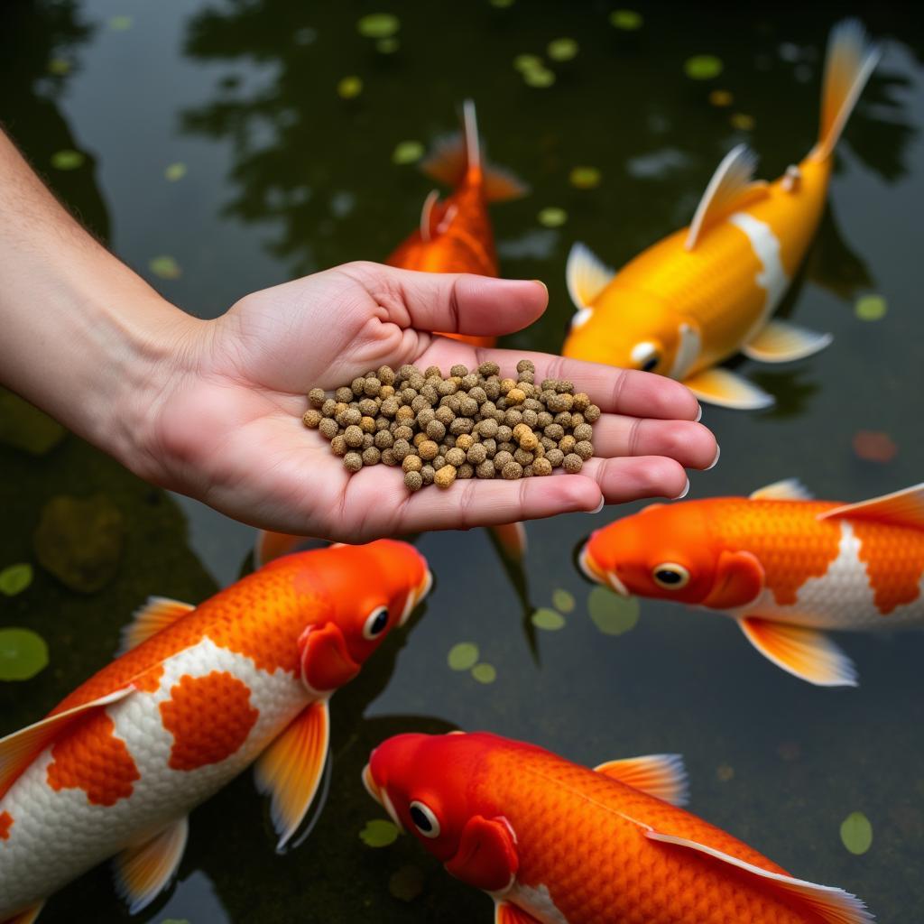 Choosing the Right Pond Fish Food Pellets