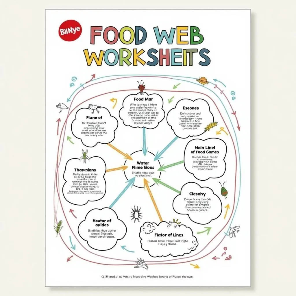 Bill Nye Food Web Worksheet Example