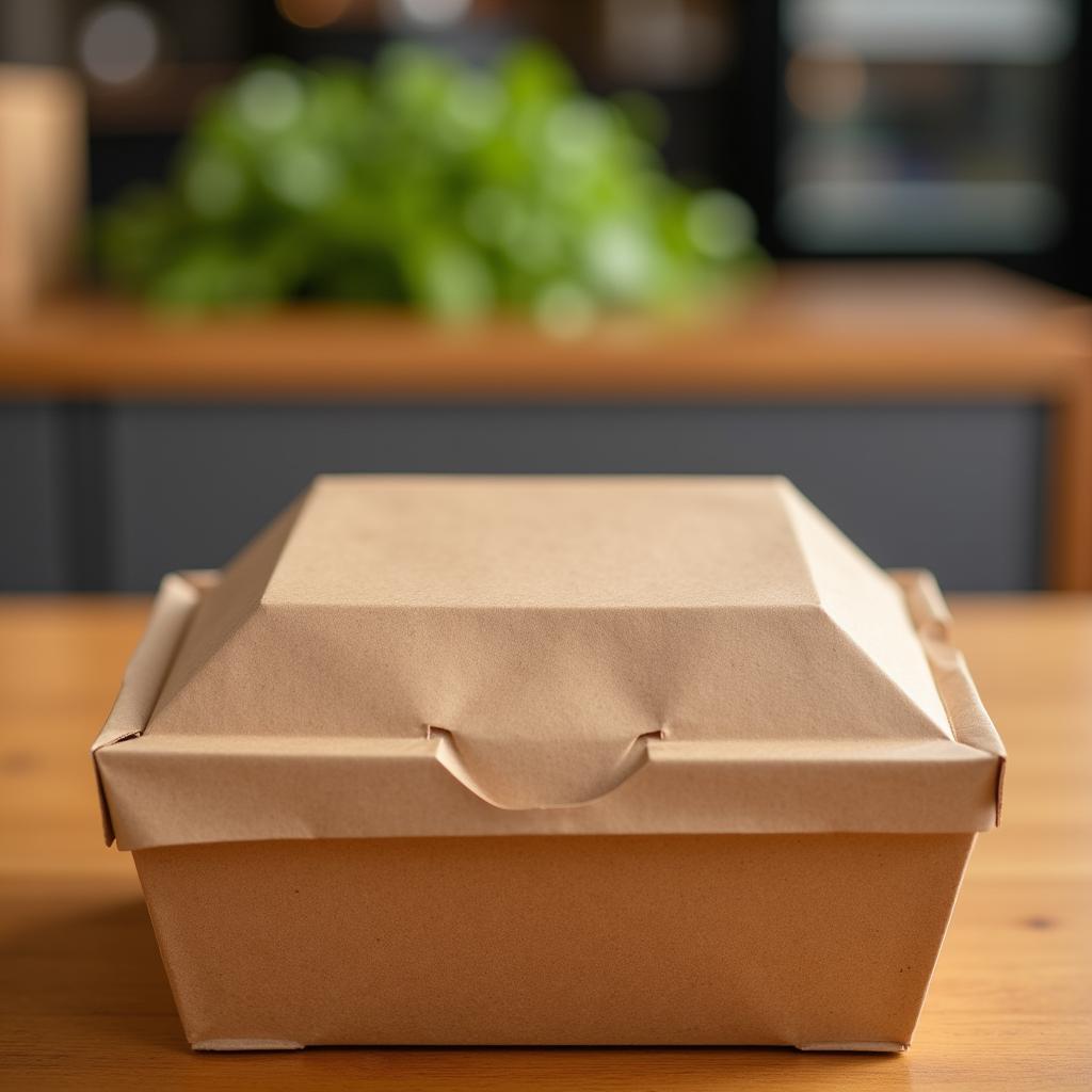 Biodegradable Fast Food Box