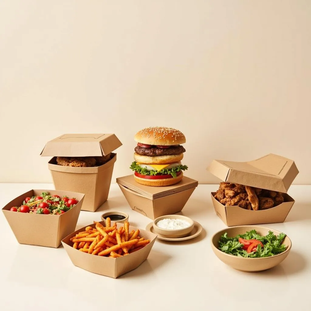 Biodegradable Fast Food Containers