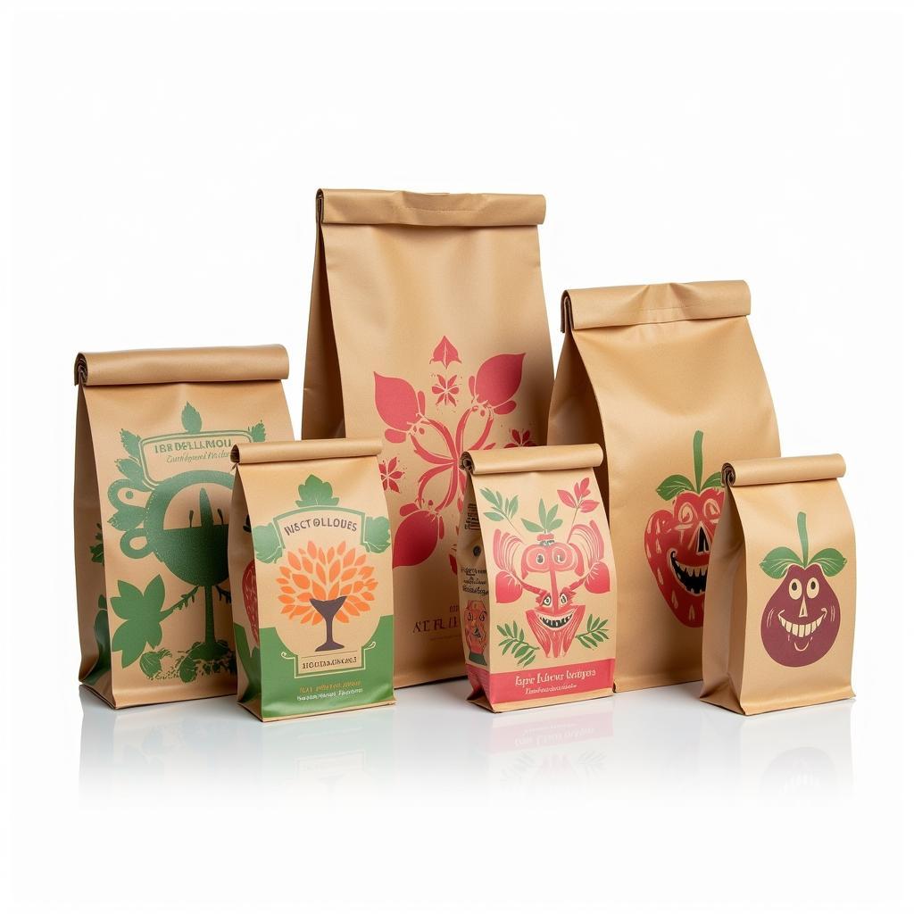 Variety of Biodegradable Food Bags