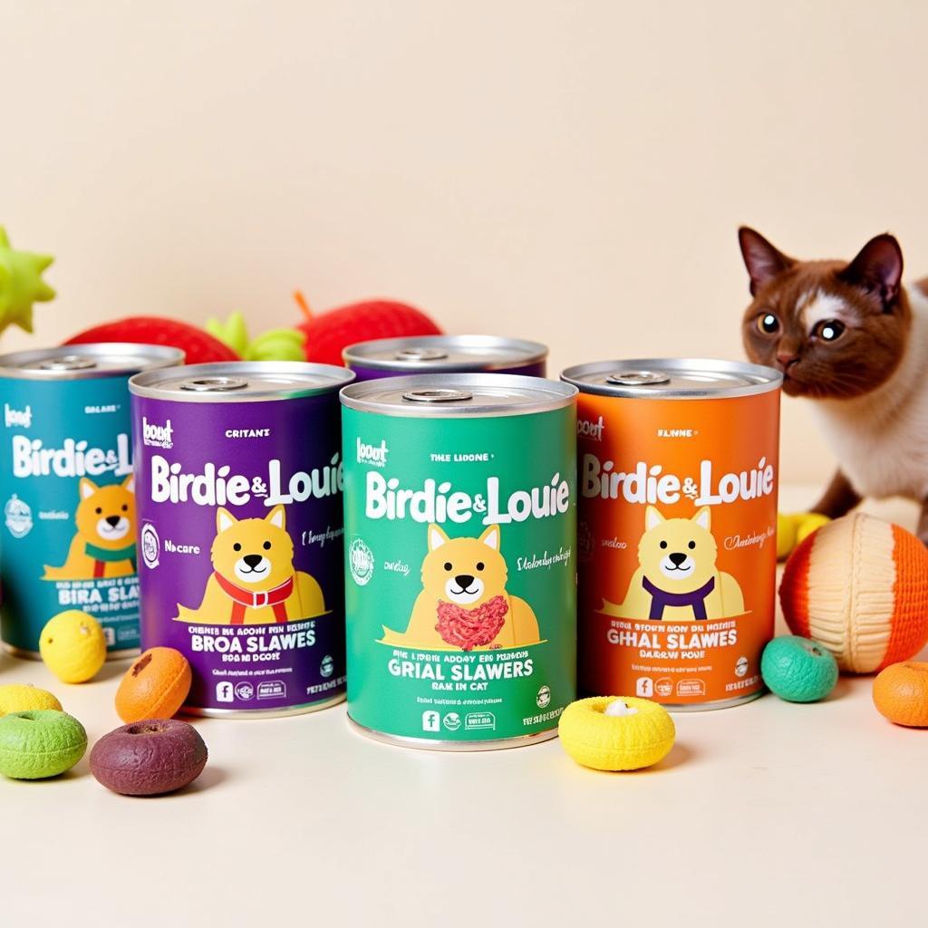 Birdie & Louie Cat Food Variety