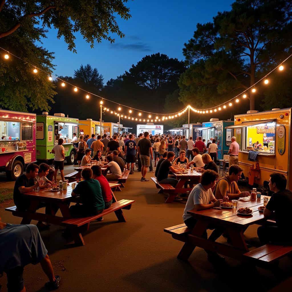 Birmingham Food Truck Park Gathering