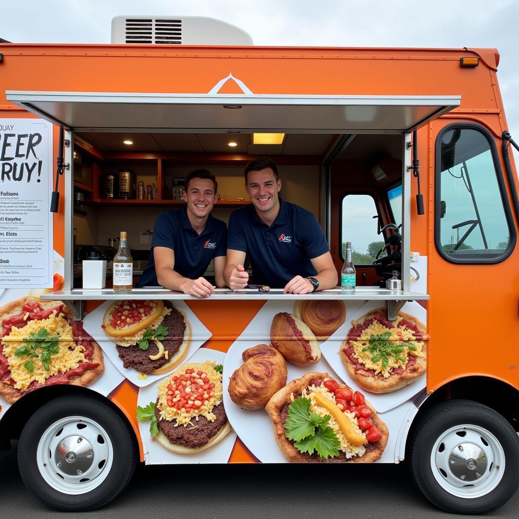 Bolton Brothers Food Truck Exterior