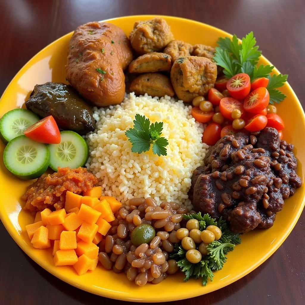 Brazilian Food Platter