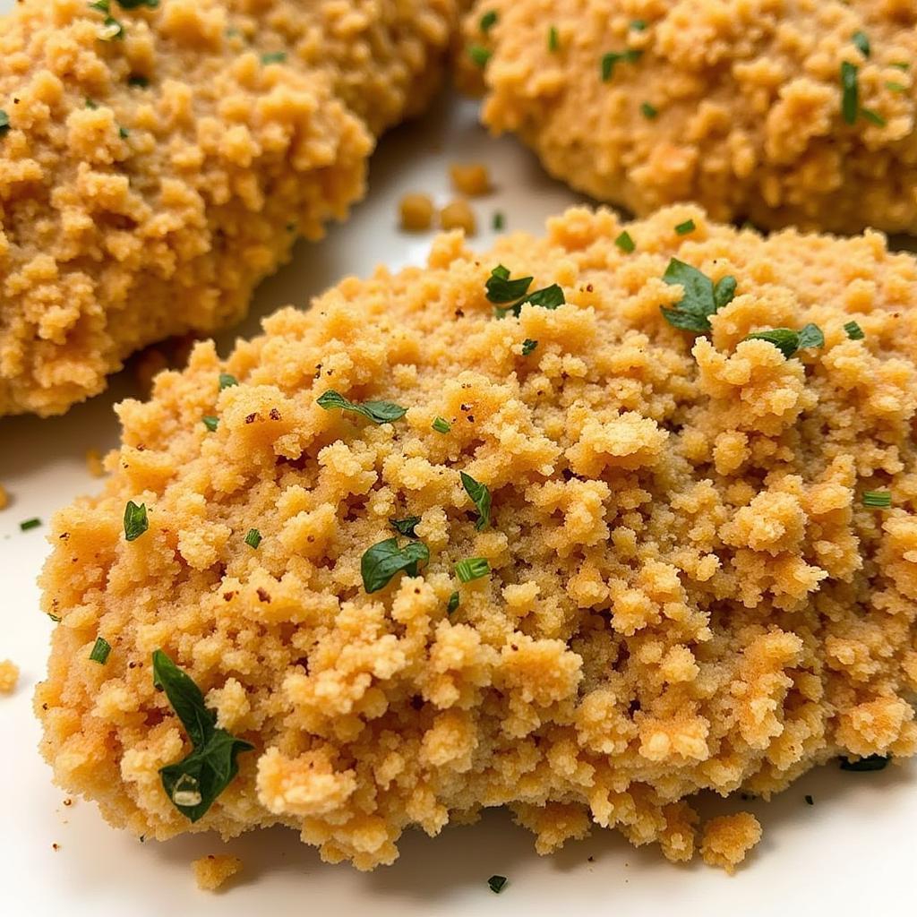 Crispy Bread Crumb Coating for Chicken