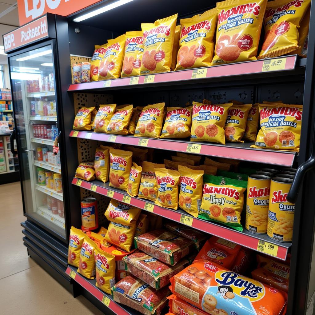 Brim's Snack Foods in a Convenience Store