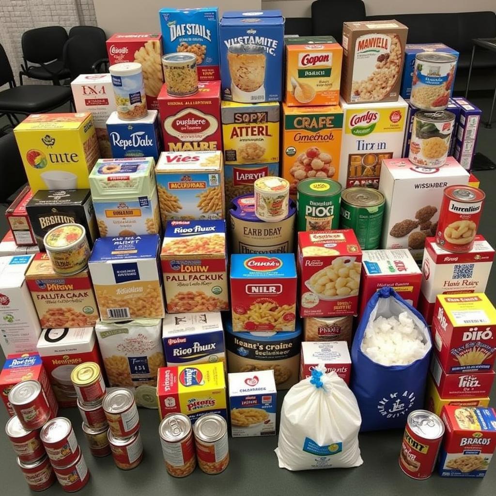 Bristol Community Food Drive Donations