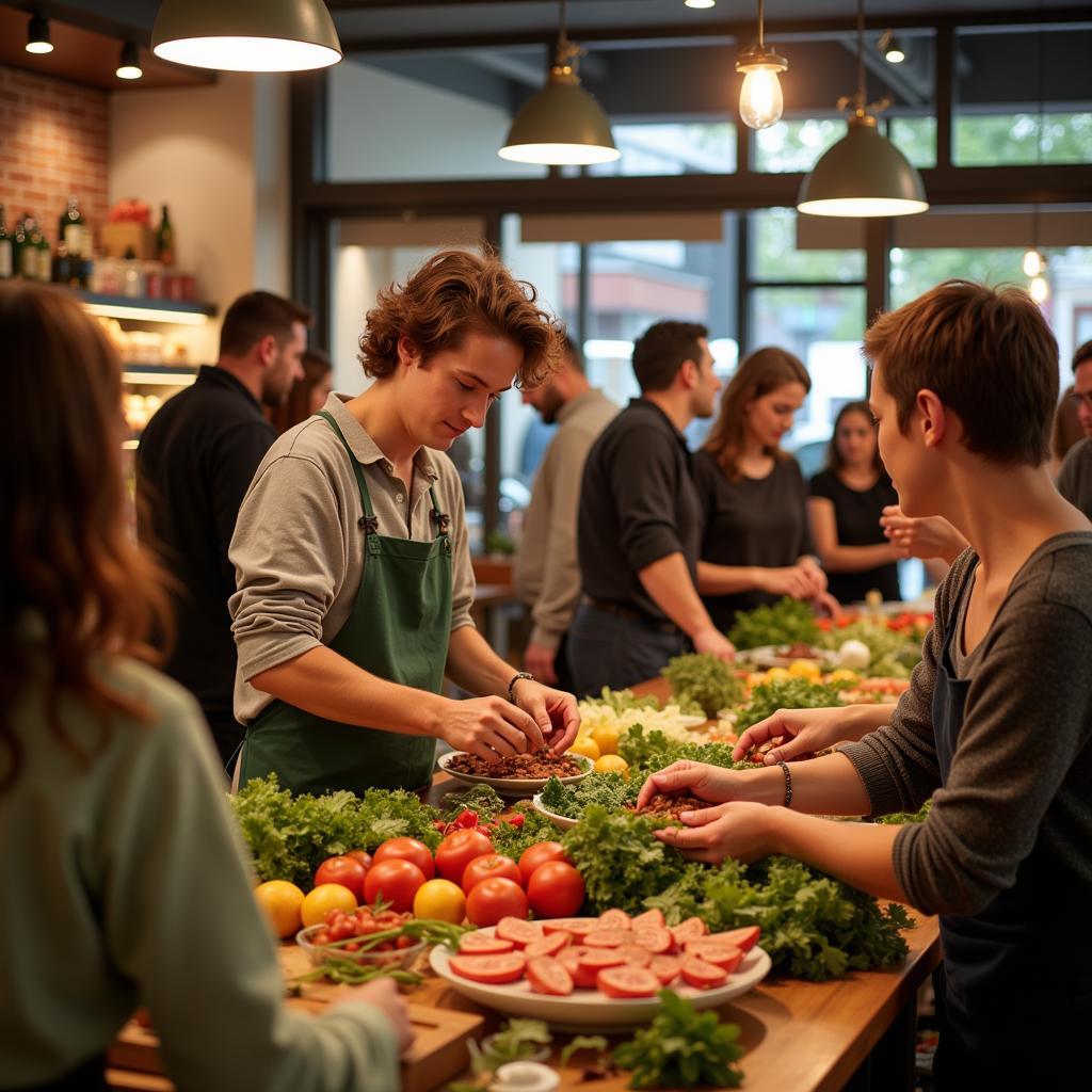 A Lively Community Gathering at Brothers Food Market