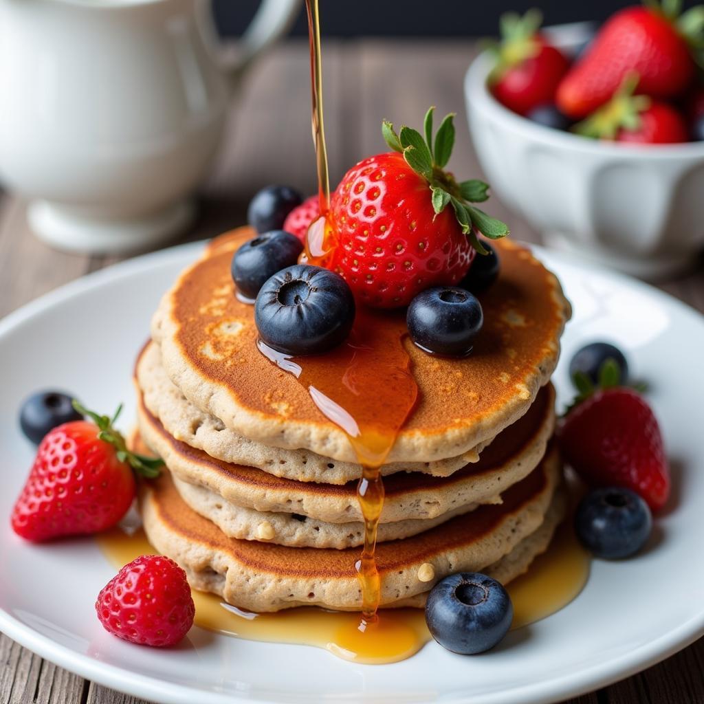 Buckwheat Pancakes for Breakfast