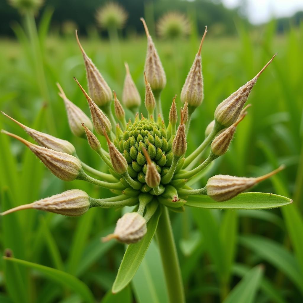 Buckwheat plant and seeds