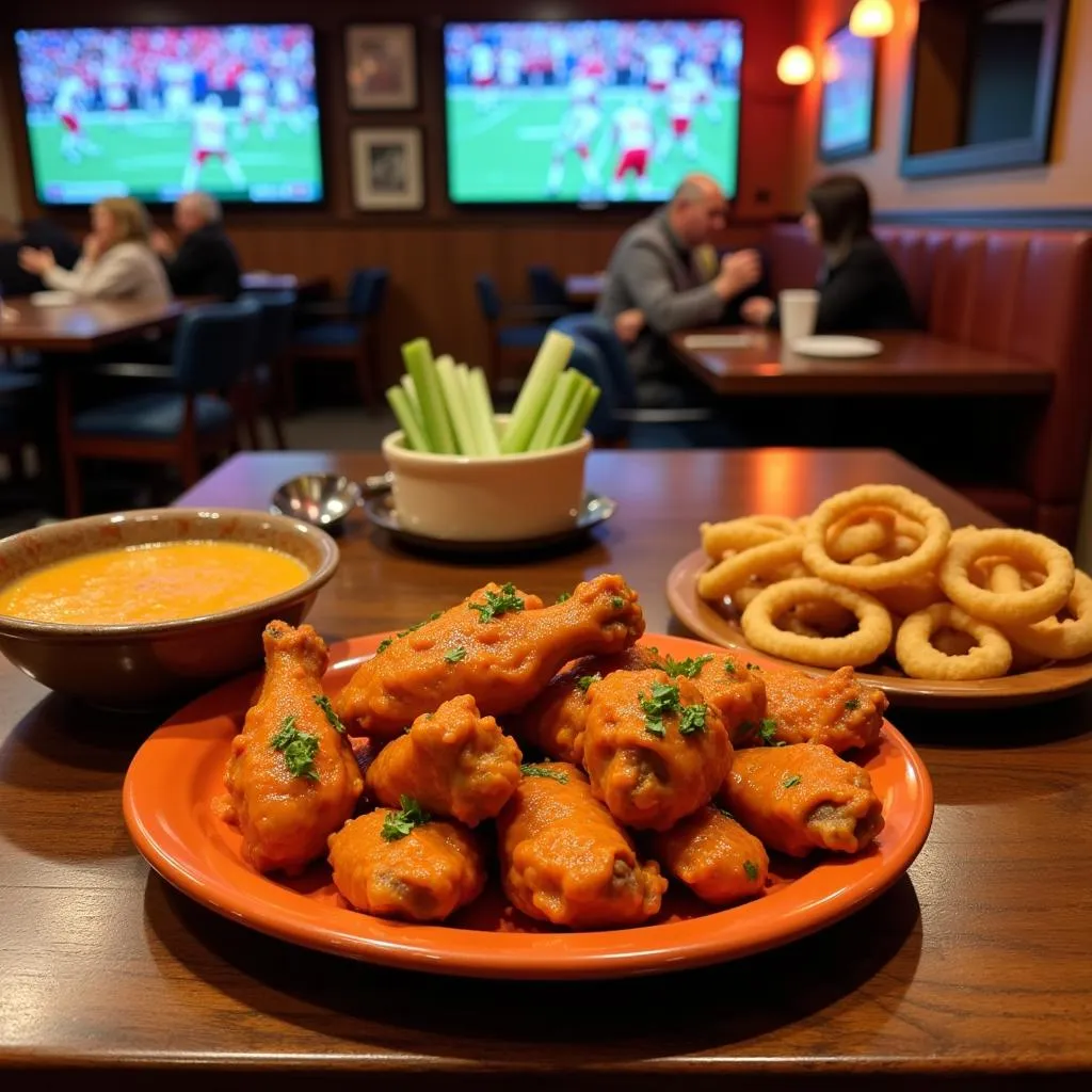 A Delicious Spread of Buffalo Favorites