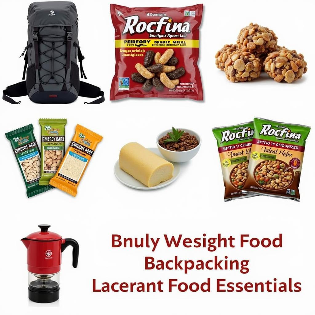 Essential bulk backpacking food items for a multi-day trek