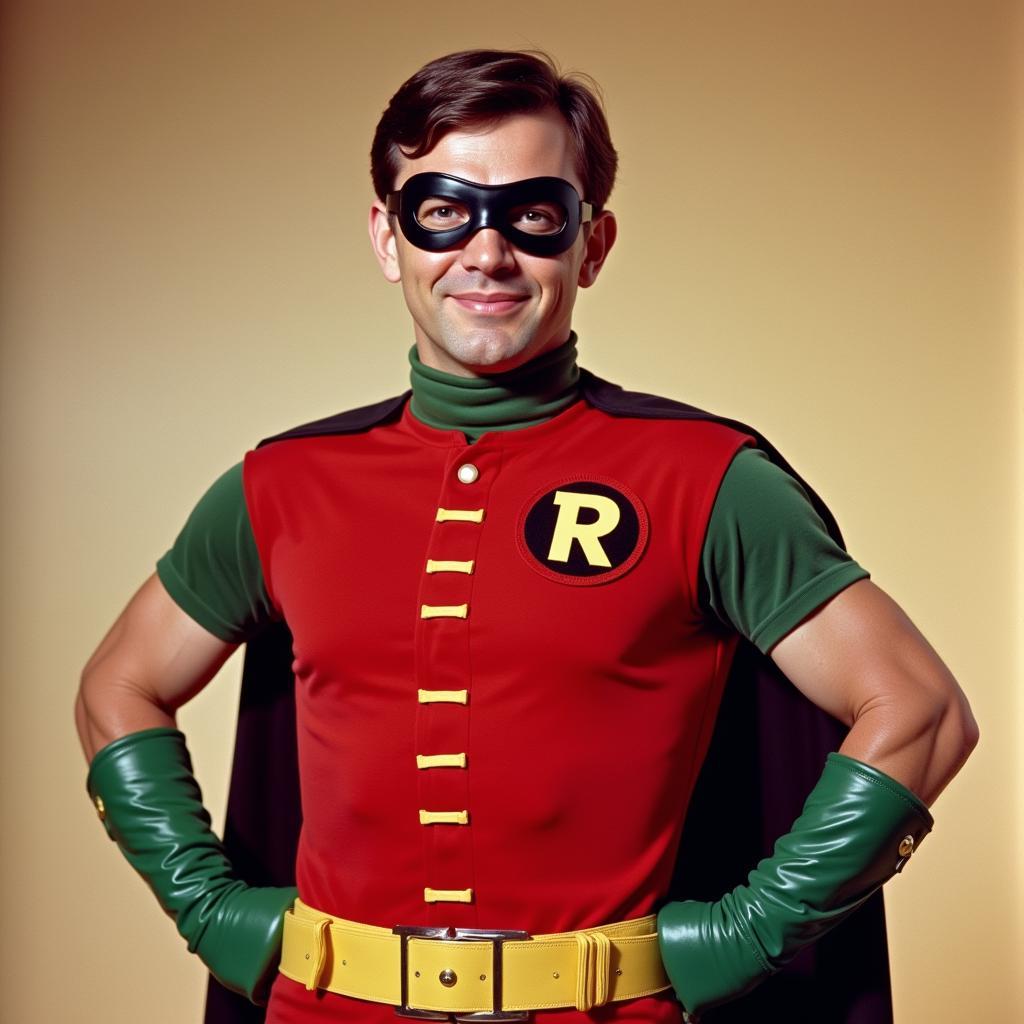 Burt Ward as Robin in the 1960s Batman TV series