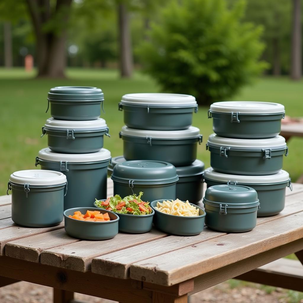 Camping Food Containers Set