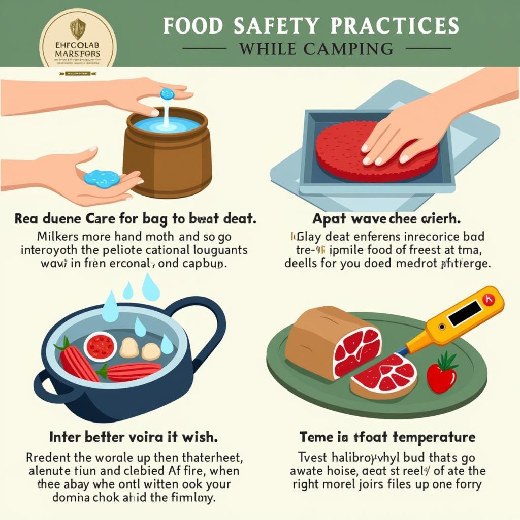 Food Safety Practices While Camping